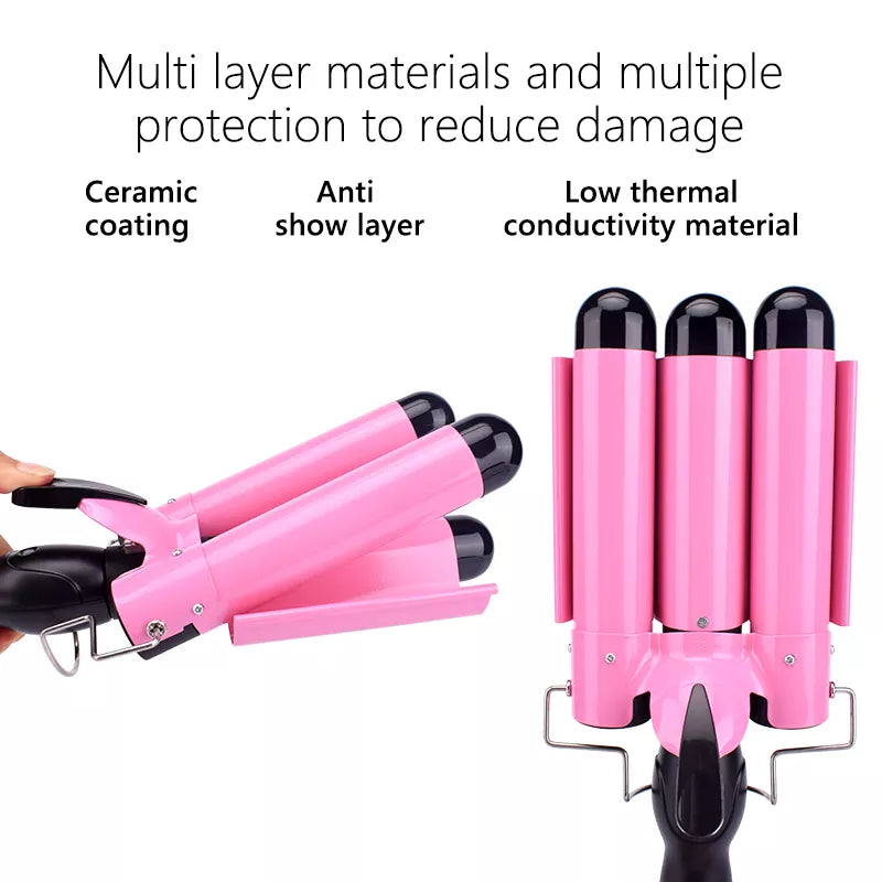 Professional Hair Curling Iron